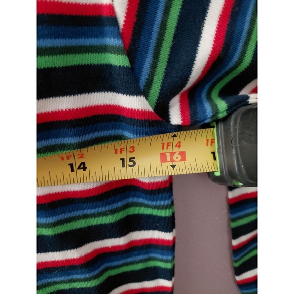 Rugged Bear Interlock Stripe Turtleneck Long Sleeve Kids Top Size 8 - Picture 6 of 8